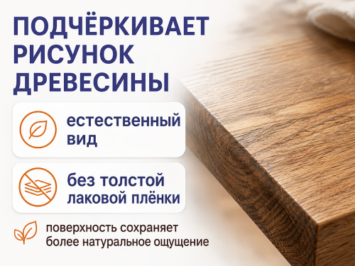 Пропитка натуральная «Белые луга» — Масло №8 для рабочих поверхностей, 0,9 кг фото 2