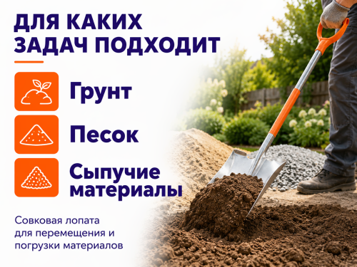 ROBUST лопата цельнометаллическая, D-рукоятка фото 3