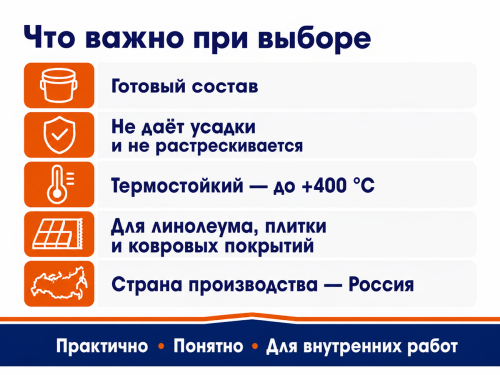 Клей строительный KRAFOR КС, термостойкий, 1,5 кг фото 4