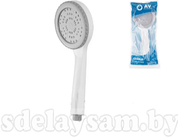 Душевая лейка, 1-функц. AVSSS-056 AV 