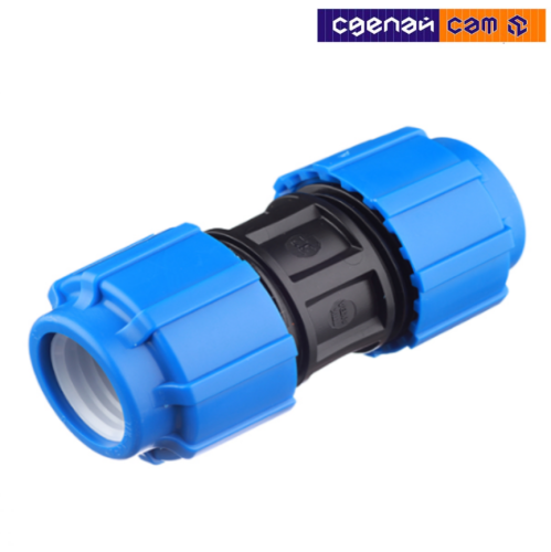 Муфта ПНД компрессионная 32х32