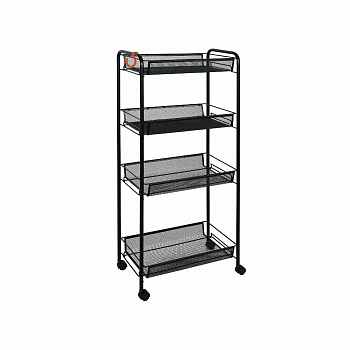 Этажерка "Ладья 24" (LADYA 24 storage rack) (Черный)