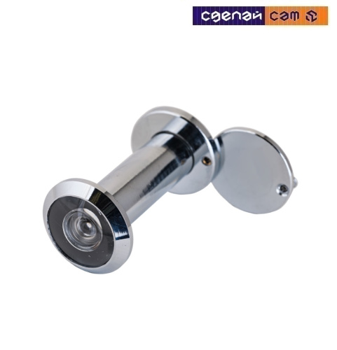 Глазок дверной АЛЛЮР ГДШ-3 БШт 50-75мм d=16мм хром  (300,12)