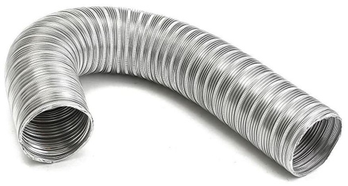 Воздуховод гибкий гофр.125 (алюм.3м)