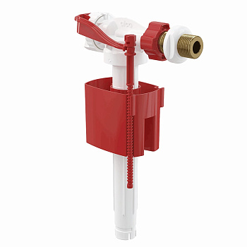 Впускной механизм с боковой подводкой и металлической резьбой для керамич. бачков,A160-1/2"-BL-01