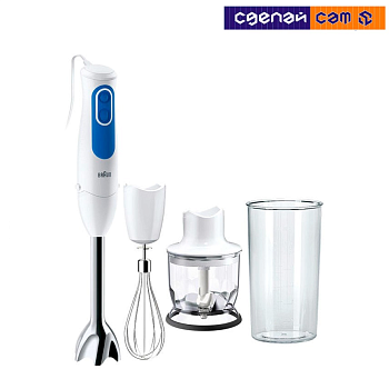 Блендер BRAUN MQ3025WH Spaghetti 