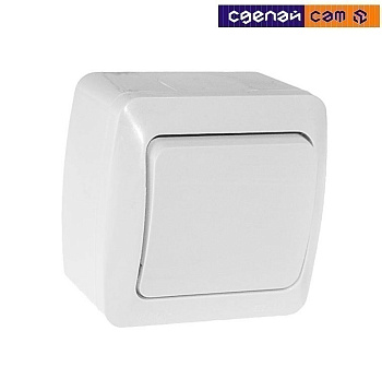 EL-BI Eva выключатель 1-кл наружный IP54 554-011500-200