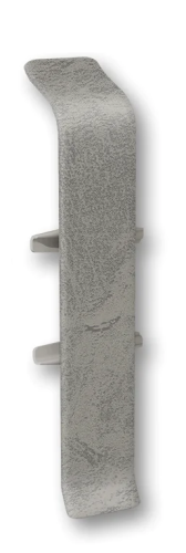 Соединитель  для плинтуса 70мм "Идеал Деконика", 547 Лофт светло-серый