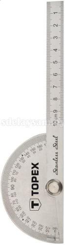 Угольник с линейкой TOPEX 31C700