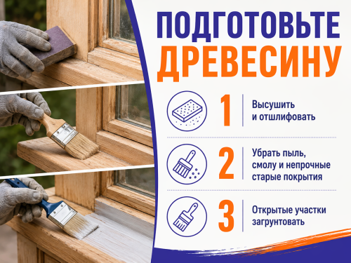 Краска ТЕХНИКС для окон и дверей ВД-АК-1 УГ, белая полуглянцевая, 3 кг фото 3