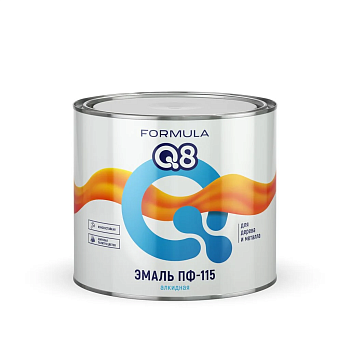 Эмаль ПФ-115 Formula Q8 голубая м.ф. 1,9 кг                        