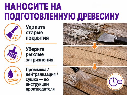 Отбеливатель для древесины NEOMID 500, концентрат, 1 кг фото 2