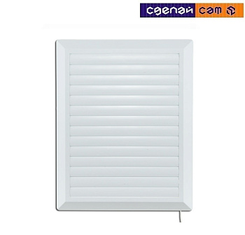 Вентрешетка с регулируемыми жалюзи 200х295мм STORM  ZR-2030