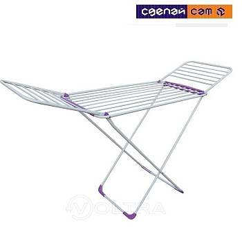 Сушилка Gloria, бело-фиолетовая