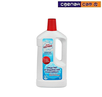 Средство Девон - АЛЬГИЦИД от водорослей в бассейнах, 1л