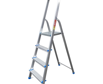Стремянка 4-х ступ. стальн. LadderBel STR-ST-4 РБ