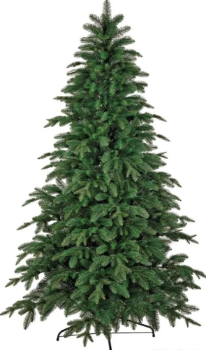 Ель искусственная "Красавица 100% Литая" темно-зеленая 1,65 м
