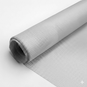 Сетка шир.1.0м.,серая защитная противомоскитная