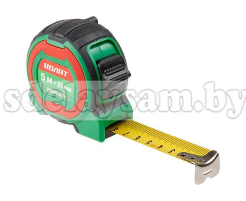 Рулетка  5м/25мм двухкомпон. корп. ВОЛАТ (быт.), арт.20060-5