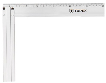 Угольник TOPEX  500мм алюминиевый 30C365