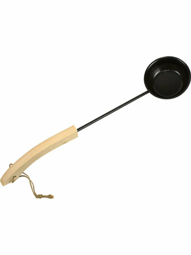 Ковш оксидированная сталь 0,2л черненный Ф-19