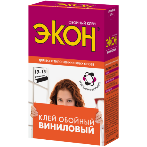 Клей обойный Экон Виниловый  450 г 
