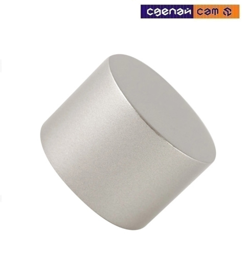 Заглушка D25 Плоская Сатин