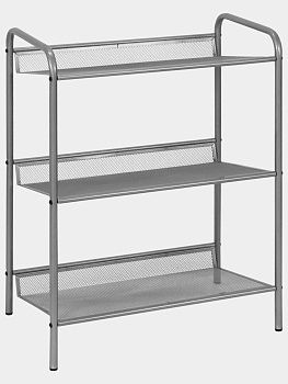 Подставка для обуви 3-х полочная "Женева 13" (Графит) ПДОЖ13ГР