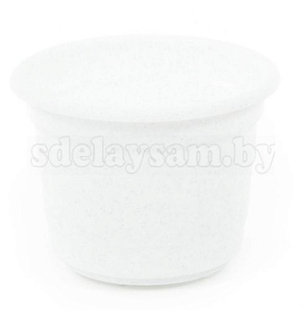 Горшок цветочный "Ксения" №3 - 0.75 л мраморный