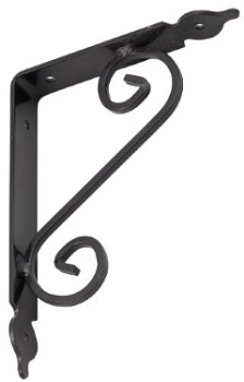 Kронштейн декоративный DOMAX WOZ 240 черный мрамор  240х190мм