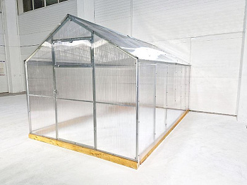 Теплица "Агроном Классик" 10х2.5х2.2 м (труба 20х40х0.8) шаг 1м