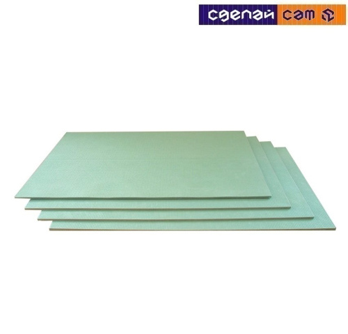 Подложка листовая зеленая 1000х500х3мм (Солид Вест) 5м2