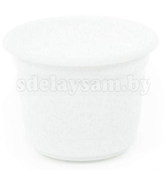 Горшок цветочный "Ксения" №4 - 1.25 л мраморный