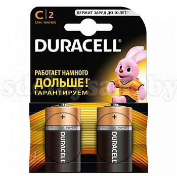 Элемент питания   DURACELL LR14/MN1400 2BP