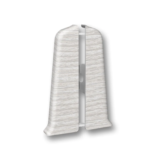 Заглушки (пара) для плинтуса 70мм "Идеал Деконика", 265 Клен патина