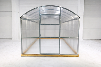 Теплица "Прямостенная 3" 6х3х2.2 м (труба 20х40х0.8) шаг 1м