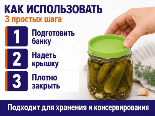 Крышка для стеклянных банок фото 4